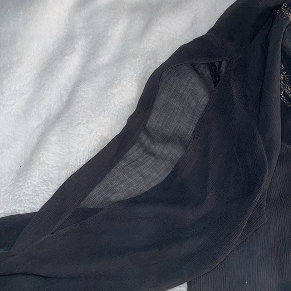 Victoria Secret Beaded Embroidered Crepe de Chine Tunic - XS/S - Picture 7 of 8